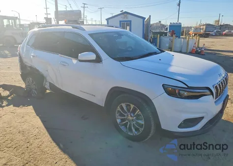 2019 Jeep Cherokee Latitude Plus z USA, uszkodzony, nr VIN 1C4PJLLB4KD242117
